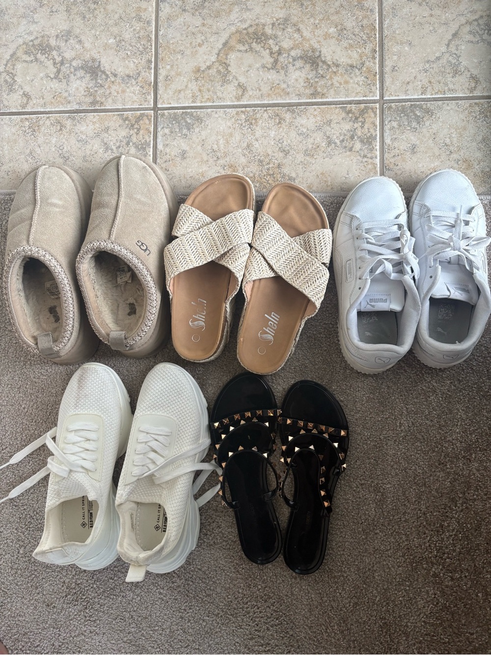 Women’s Size 7.5/8 Shoe Lot - Picture 1 of 15